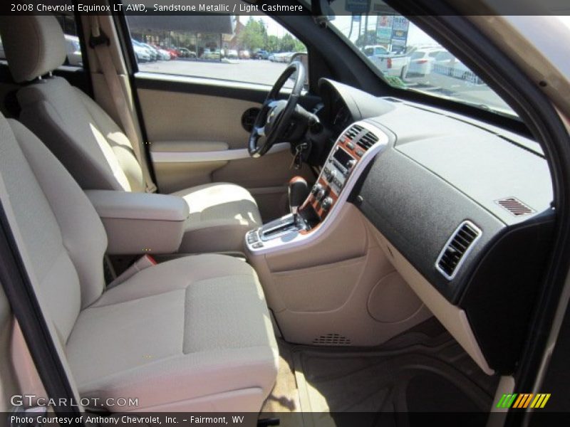 Sandstone Metallic / Light Cashmere 2008 Chevrolet Equinox LT AWD