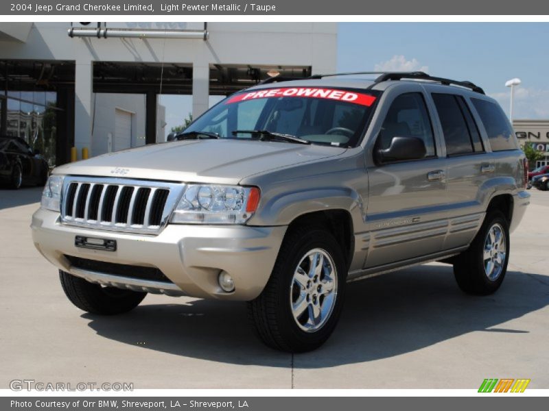 Light Pewter Metallic / Taupe 2004 Jeep Grand Cherokee Limited