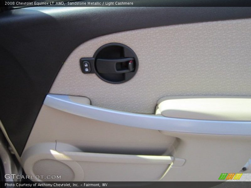 Sandstone Metallic / Light Cashmere 2008 Chevrolet Equinox LT AWD