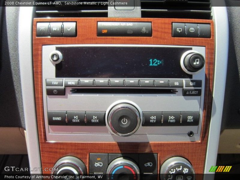 Sandstone Metallic / Light Cashmere 2008 Chevrolet Equinox LT AWD