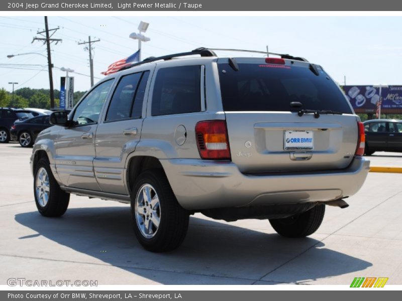 Light Pewter Metallic / Taupe 2004 Jeep Grand Cherokee Limited