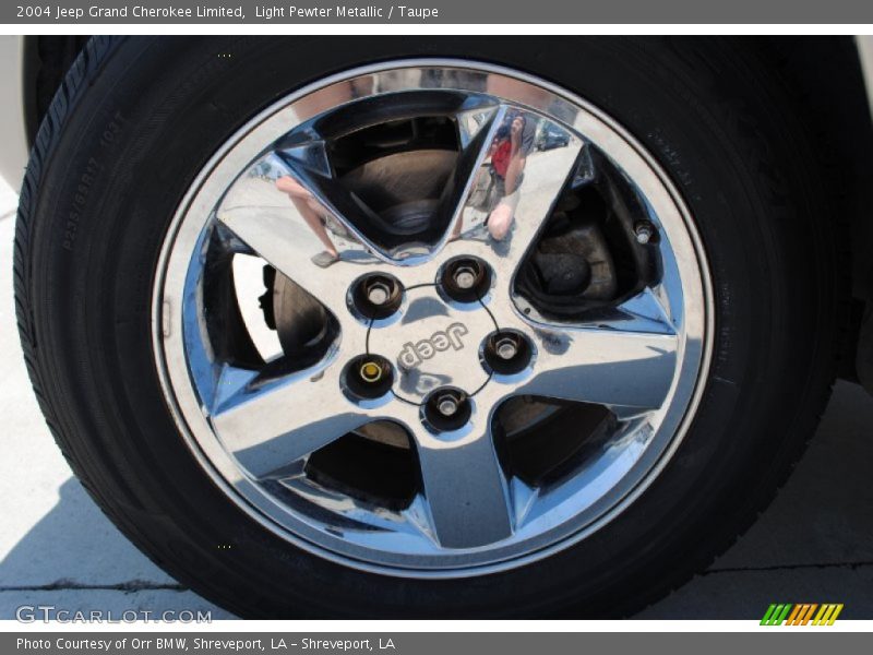 Light Pewter Metallic / Taupe 2004 Jeep Grand Cherokee Limited