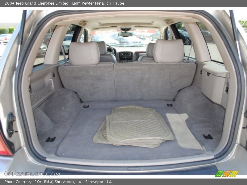  2004 Grand Cherokee Limited Trunk