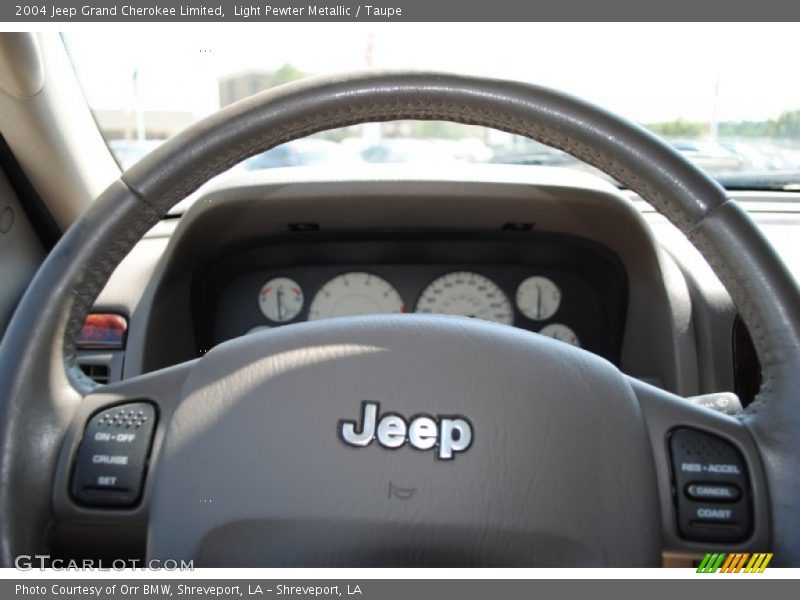 Light Pewter Metallic / Taupe 2004 Jeep Grand Cherokee Limited