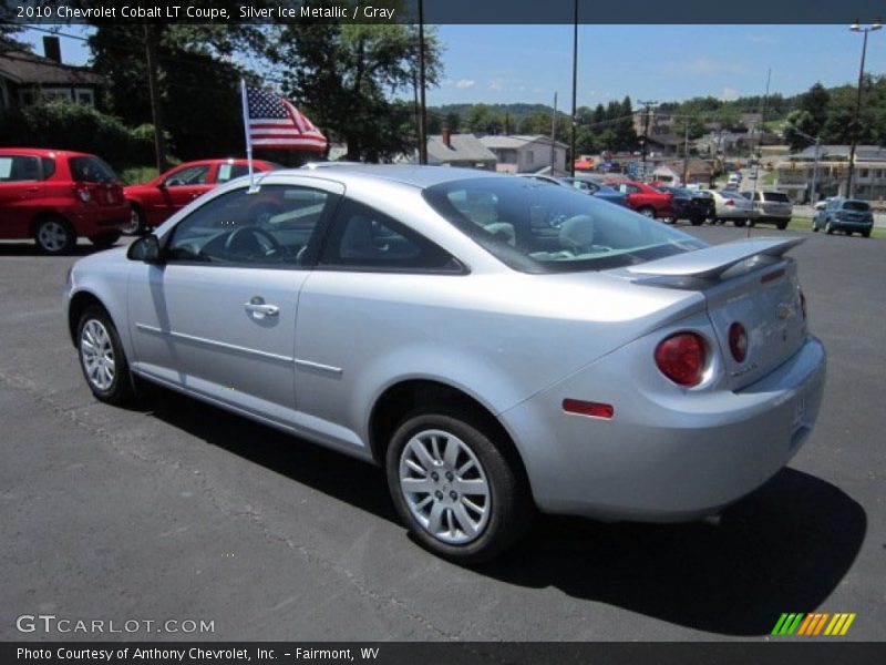 Silver Ice Metallic / Gray 2010 Chevrolet Cobalt LT Coupe