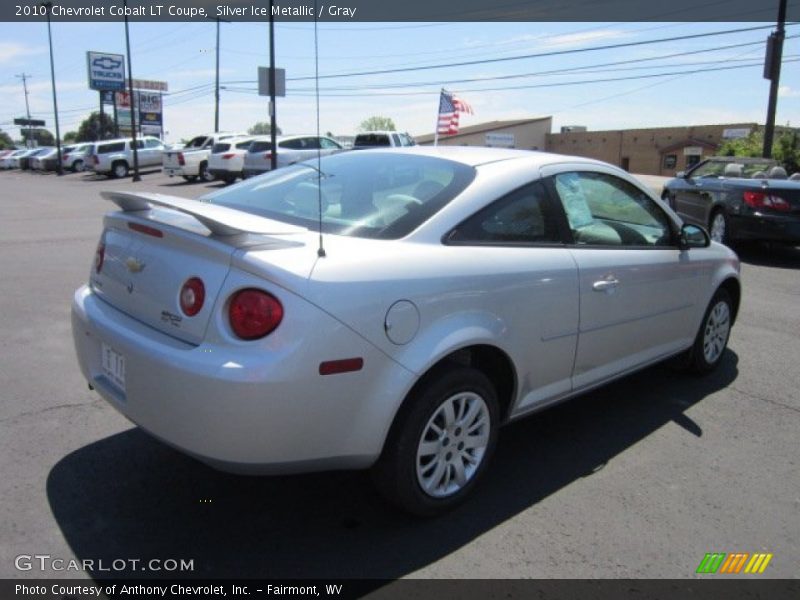 Silver Ice Metallic / Gray 2010 Chevrolet Cobalt LT Coupe