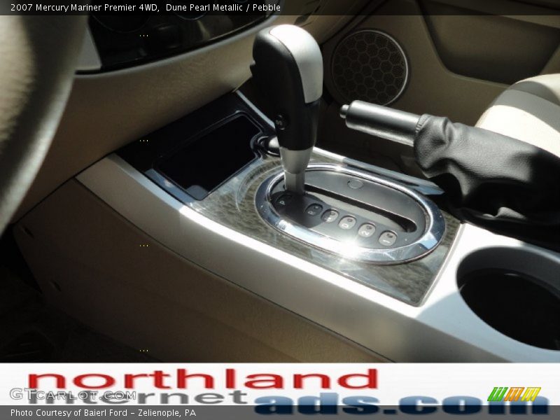 Dune Pearl Metallic / Pebble 2007 Mercury Mariner Premier 4WD