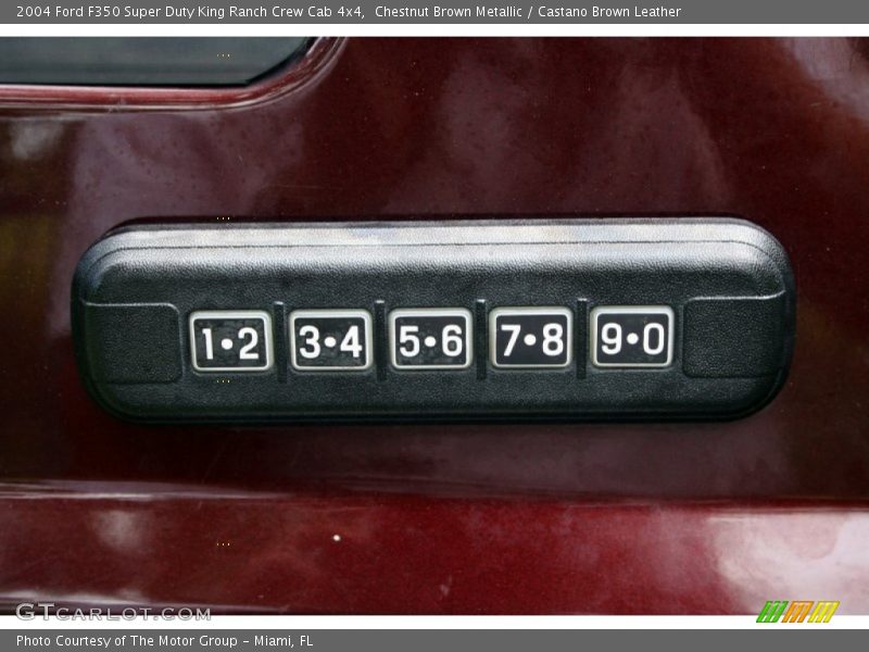 Chestnut Brown Metallic / Castano Brown Leather 2004 Ford F350 Super Duty King Ranch Crew Cab 4x4