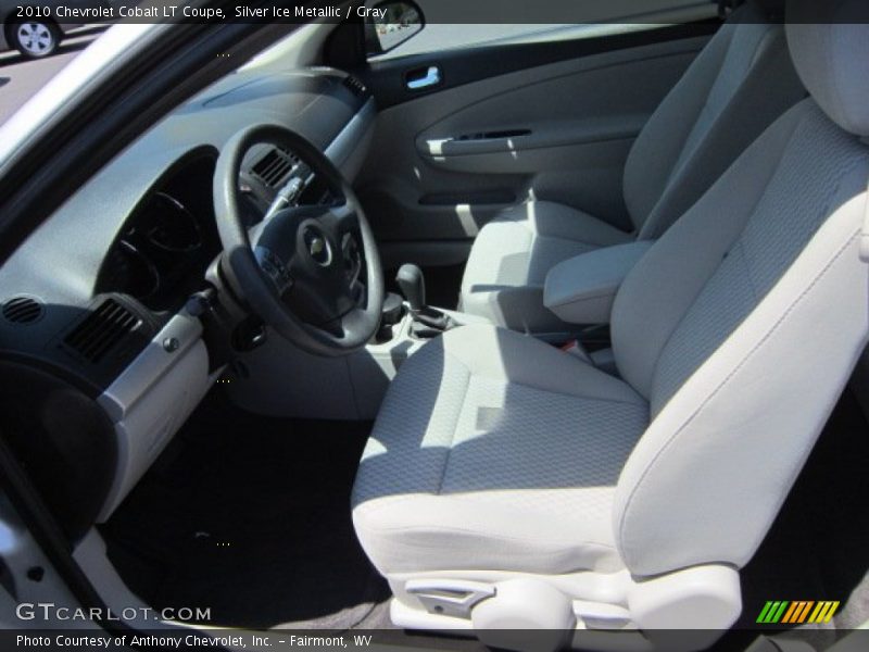 Silver Ice Metallic / Gray 2010 Chevrolet Cobalt LT Coupe