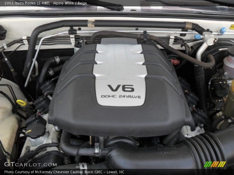  2001 Rodeo LS 4WD Engine - 3.2 Liter DOHC 24-Valve V6