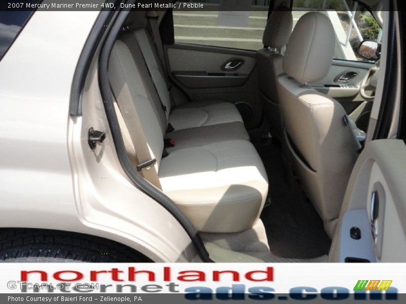Dune Pearl Metallic / Pebble 2007 Mercury Mariner Premier 4WD