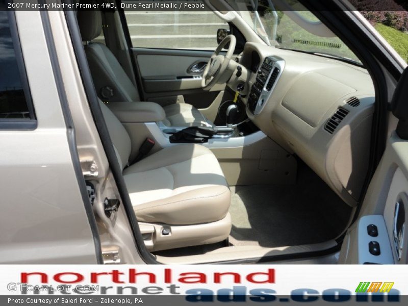 Dune Pearl Metallic / Pebble 2007 Mercury Mariner Premier 4WD