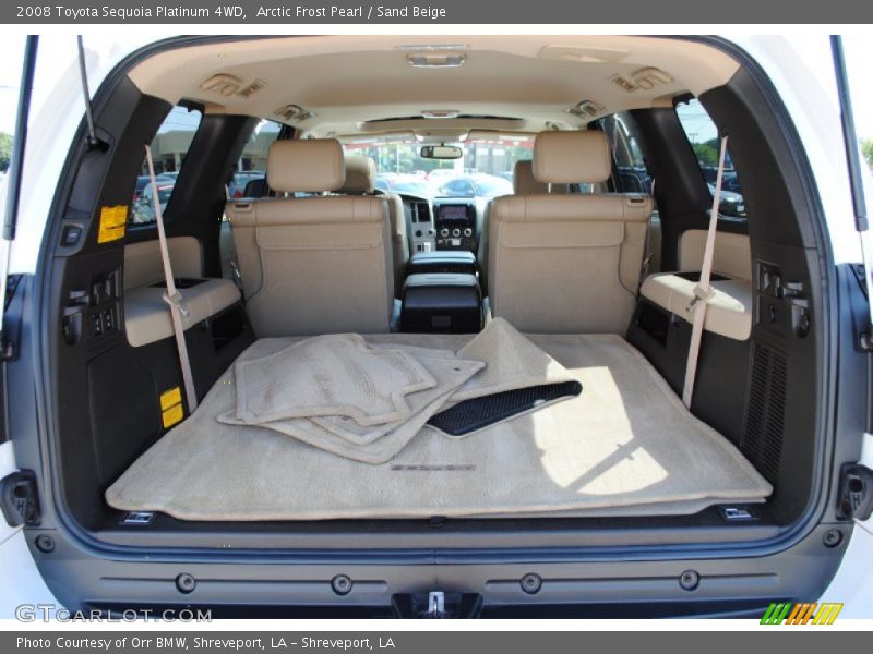  2008 Sequoia Platinum 4WD Trunk
