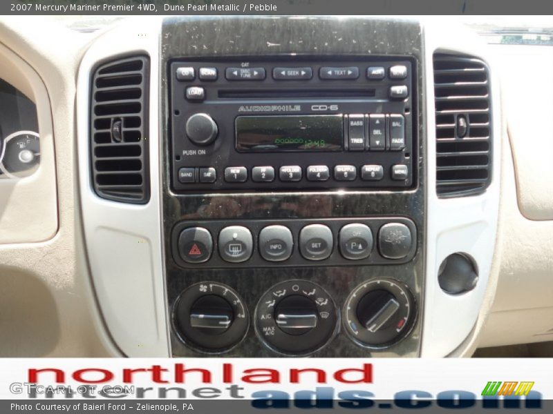 Dune Pearl Metallic / Pebble 2007 Mercury Mariner Premier 4WD