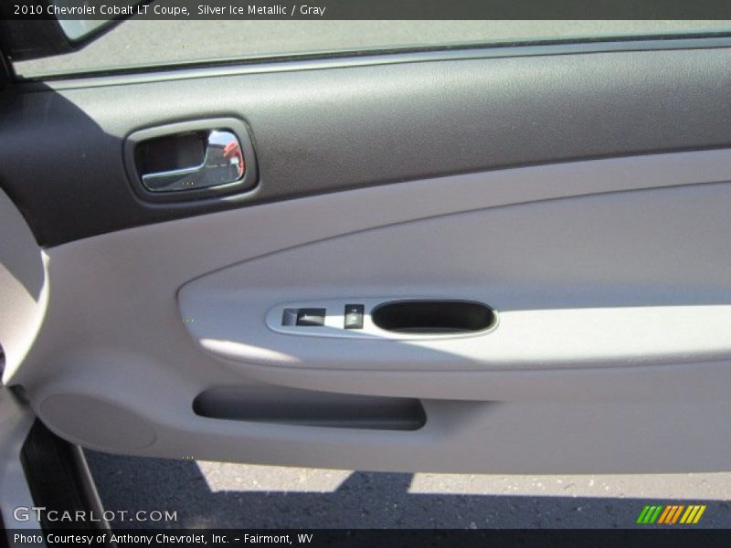 Silver Ice Metallic / Gray 2010 Chevrolet Cobalt LT Coupe