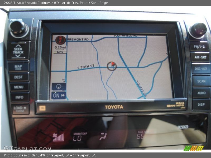 Navigation of 2008 Sequoia Platinum 4WD