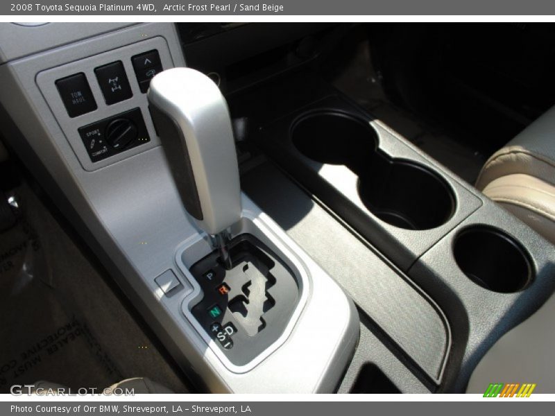  2008 Sequoia Platinum 4WD 6 Speed ECT-i Automatic Shifter