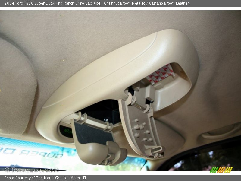 Chestnut Brown Metallic / Castano Brown Leather 2004 Ford F350 Super Duty King Ranch Crew Cab 4x4