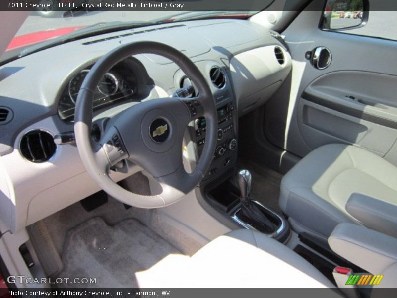 Crystal Red Metallic Tintcoat / Gray 2011 Chevrolet HHR LT