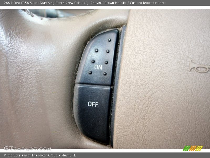 Chestnut Brown Metallic / Castano Brown Leather 2004 Ford F350 Super Duty King Ranch Crew Cab 4x4