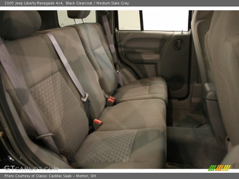 Black Clearcoat / Medium Slate Gray 2005 Jeep Liberty Renegade 4x4