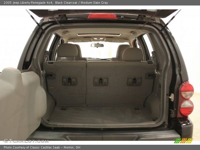 Black Clearcoat / Medium Slate Gray 2005 Jeep Liberty Renegade 4x4