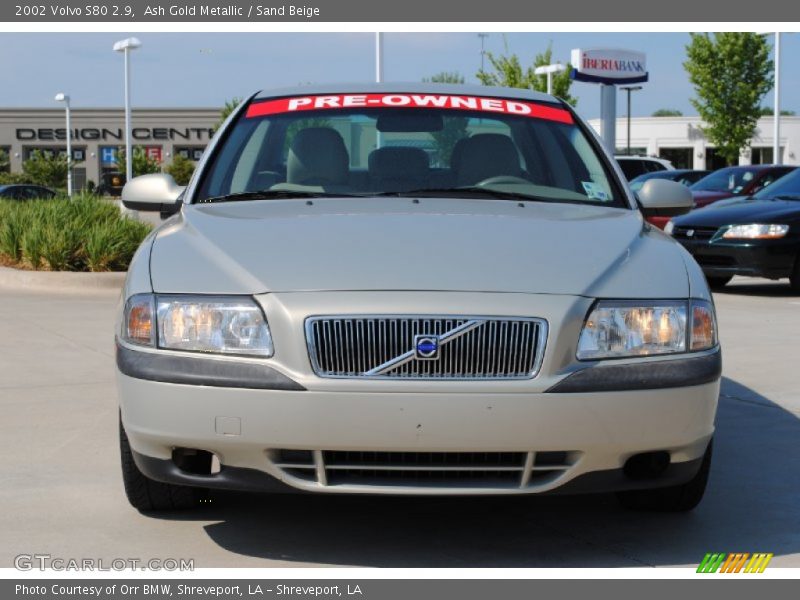 Ash Gold Metallic / Sand Beige 2002 Volvo S80 2.9