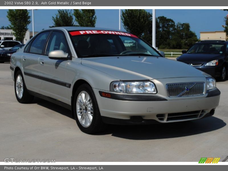 Ash Gold Metallic / Sand Beige 2002 Volvo S80 2.9