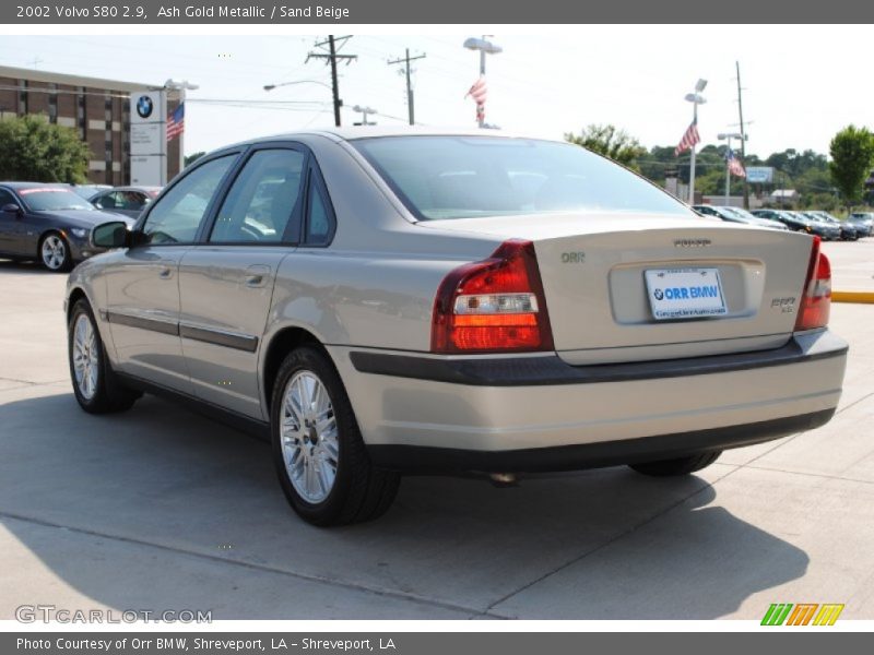 Ash Gold Metallic / Sand Beige 2002 Volvo S80 2.9