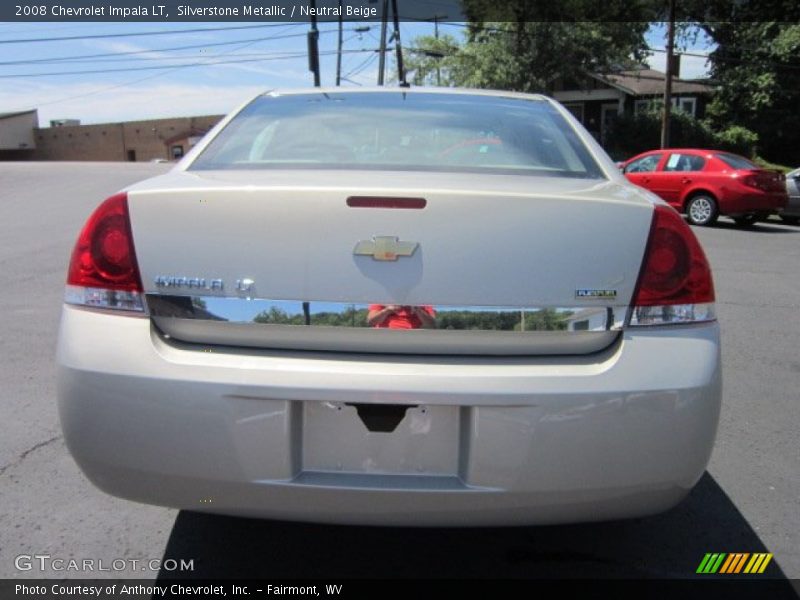 Silverstone Metallic / Neutral Beige 2008 Chevrolet Impala LT