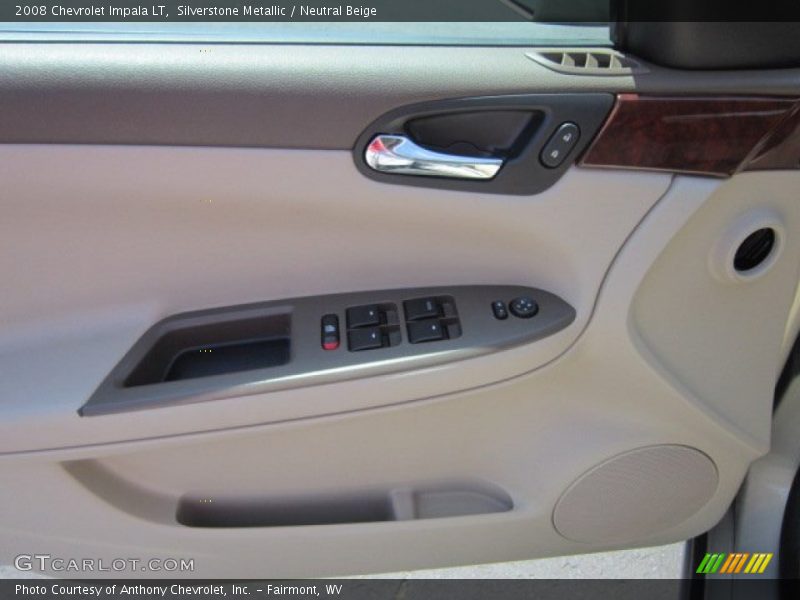 Silverstone Metallic / Neutral Beige 2008 Chevrolet Impala LT