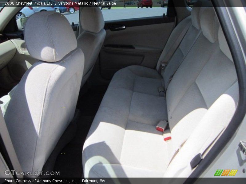 Silverstone Metallic / Neutral Beige 2008 Chevrolet Impala LT