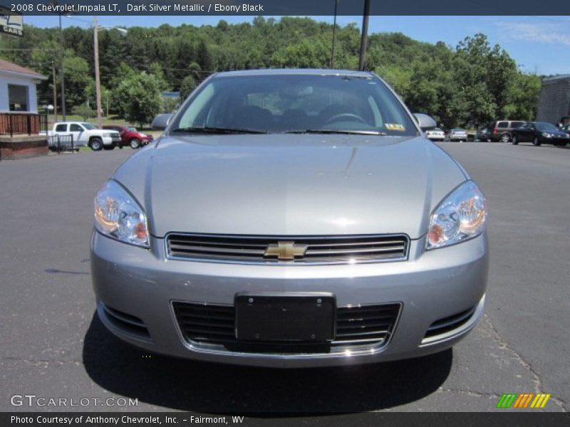 Dark Silver Metallic / Ebony Black 2008 Chevrolet Impala LT