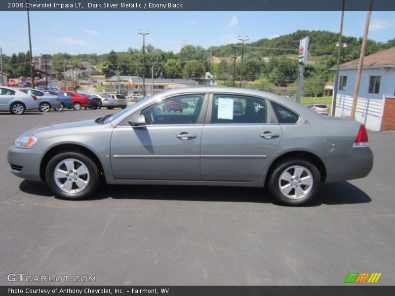 Dark Silver Metallic / Ebony Black 2008 Chevrolet Impala LT
