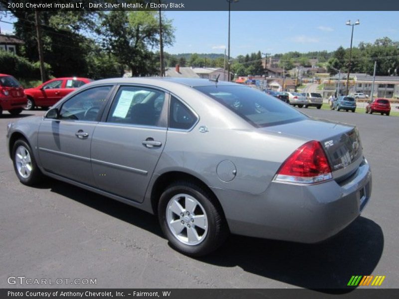 Dark Silver Metallic / Ebony Black 2008 Chevrolet Impala LT