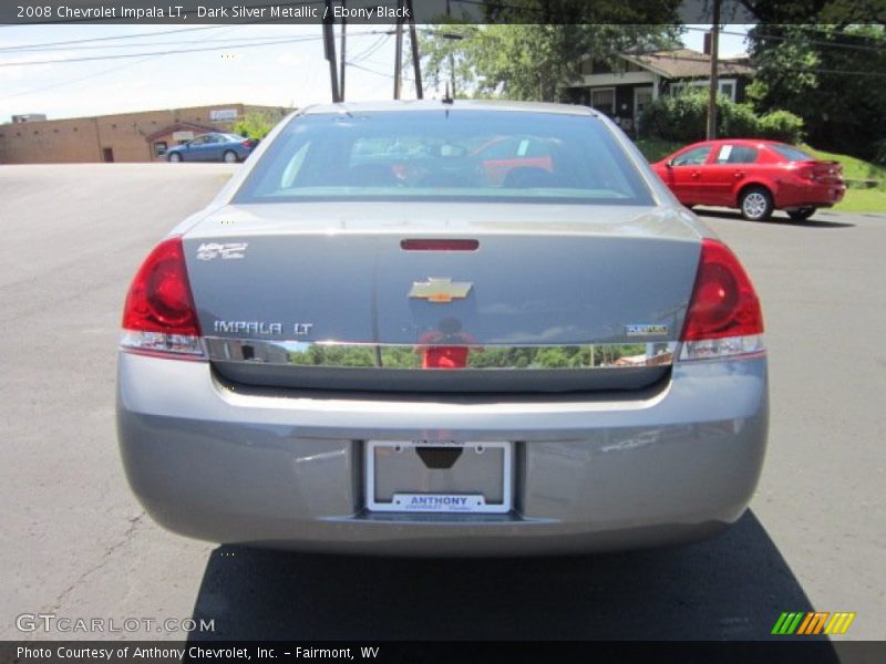 Dark Silver Metallic / Ebony Black 2008 Chevrolet Impala LT