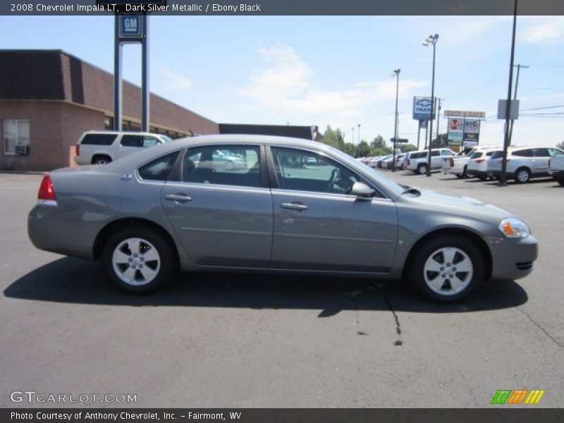 Dark Silver Metallic / Ebony Black 2008 Chevrolet Impala LT