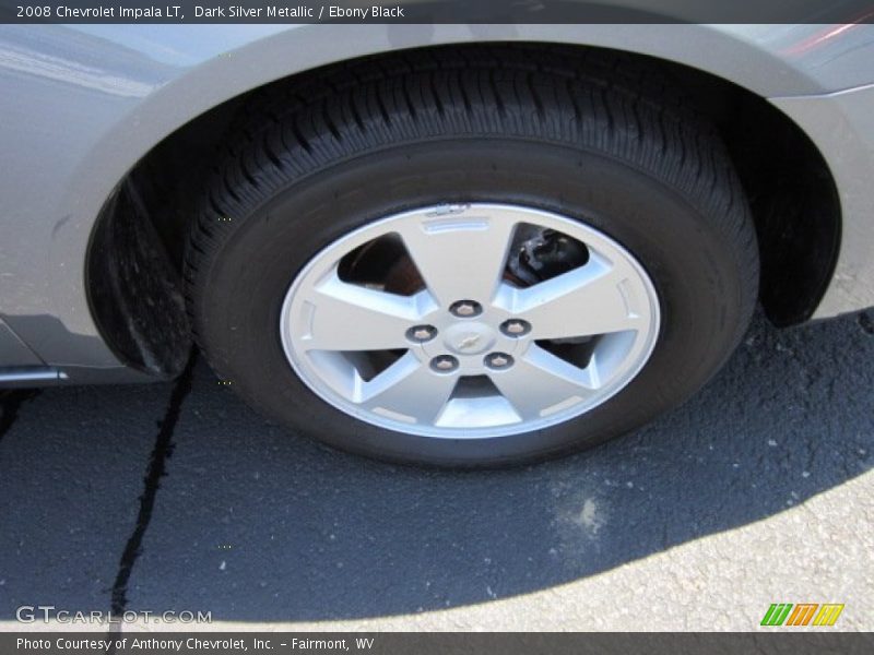 Dark Silver Metallic / Ebony Black 2008 Chevrolet Impala LT