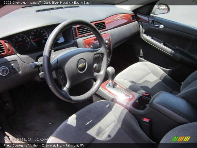 Dark Silver Metallic / Ebony Black 2008 Chevrolet Impala LT