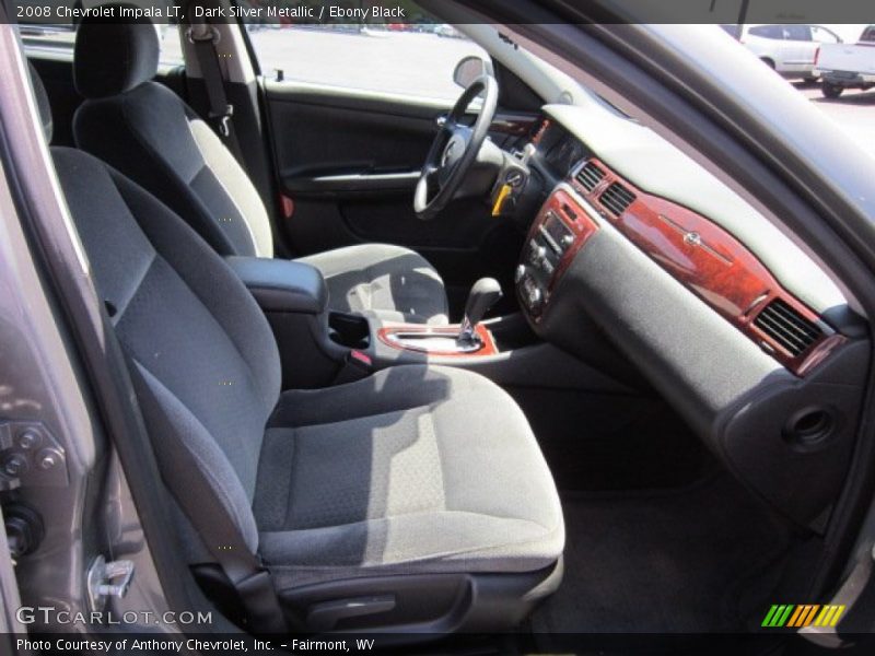 Dark Silver Metallic / Ebony Black 2008 Chevrolet Impala LT