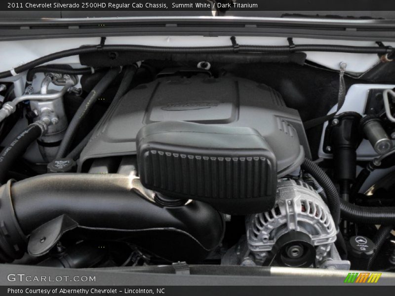 Summit White / Dark Titanium 2011 Chevrolet Silverado 2500HD Regular Cab Chassis