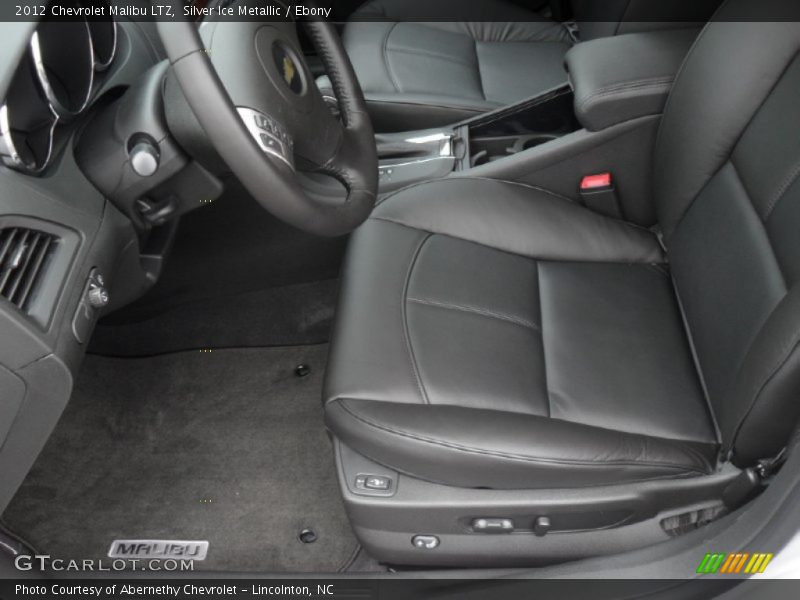  2012 Malibu LTZ Ebony Interior