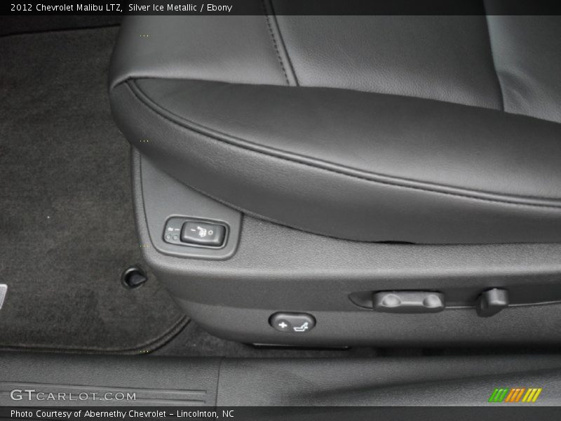 Silver Ice Metallic / Ebony 2012 Chevrolet Malibu LTZ