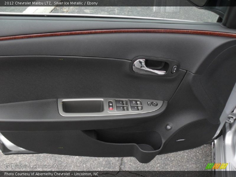 Silver Ice Metallic / Ebony 2012 Chevrolet Malibu LTZ