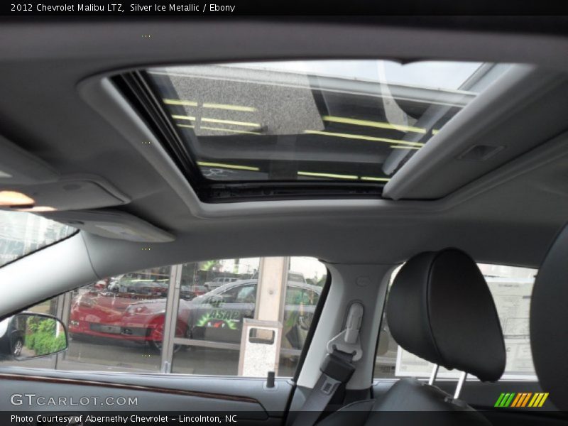 Silver Ice Metallic / Ebony 2012 Chevrolet Malibu LTZ