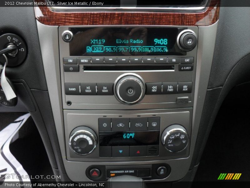 Controls of 2012 Malibu LTZ