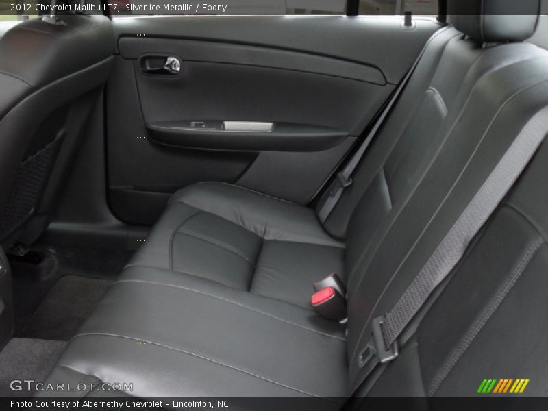 Silver Ice Metallic / Ebony 2012 Chevrolet Malibu LTZ