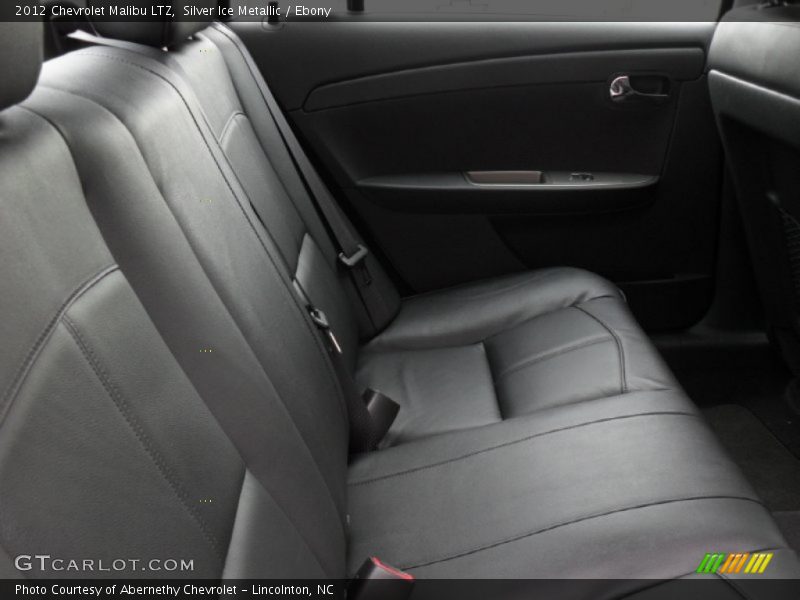 Silver Ice Metallic / Ebony 2012 Chevrolet Malibu LTZ