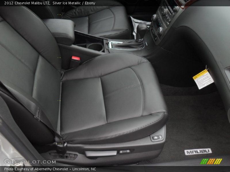 Silver Ice Metallic / Ebony 2012 Chevrolet Malibu LTZ