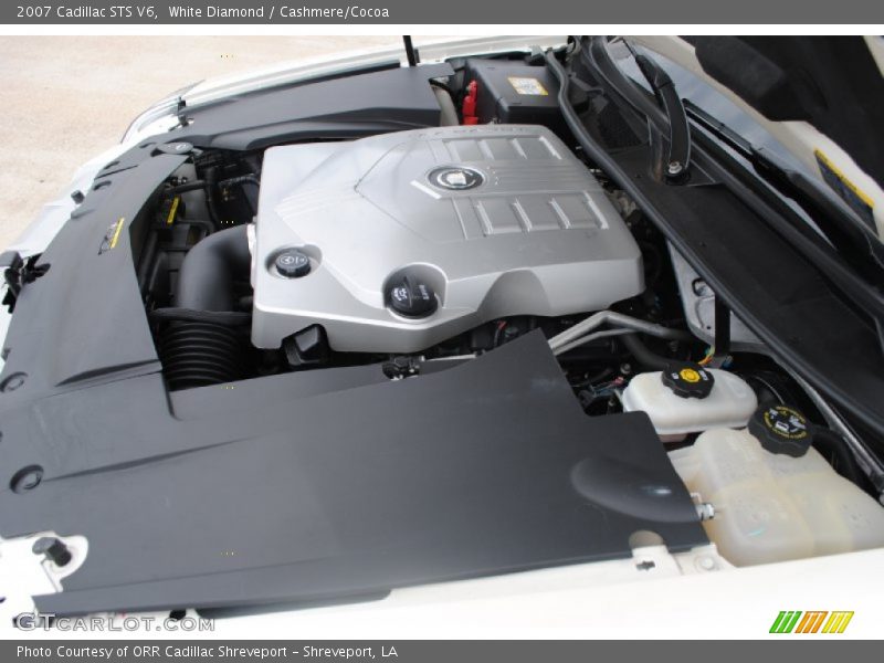 White Diamond / Cashmere/Cocoa 2007 Cadillac STS V6